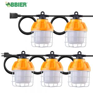Construction String Lights 100w 5000k 100 277vac Ip65 13000lm For Construction Area Jobsite Lighting (12)