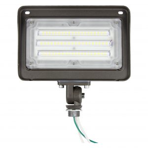 Brown Finish 50w 100w 130lmw Led Flood Light 5000k 100 277v With Knuckle Arm (2)