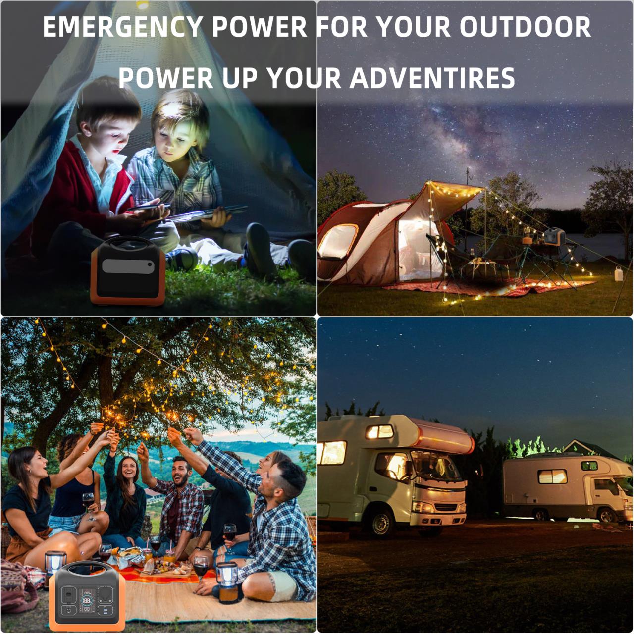 Us Stock Fcc Ul2743 Ce Pse 600wh 1200wh Portable Power Station For Home Emergencies Or Camping (3)